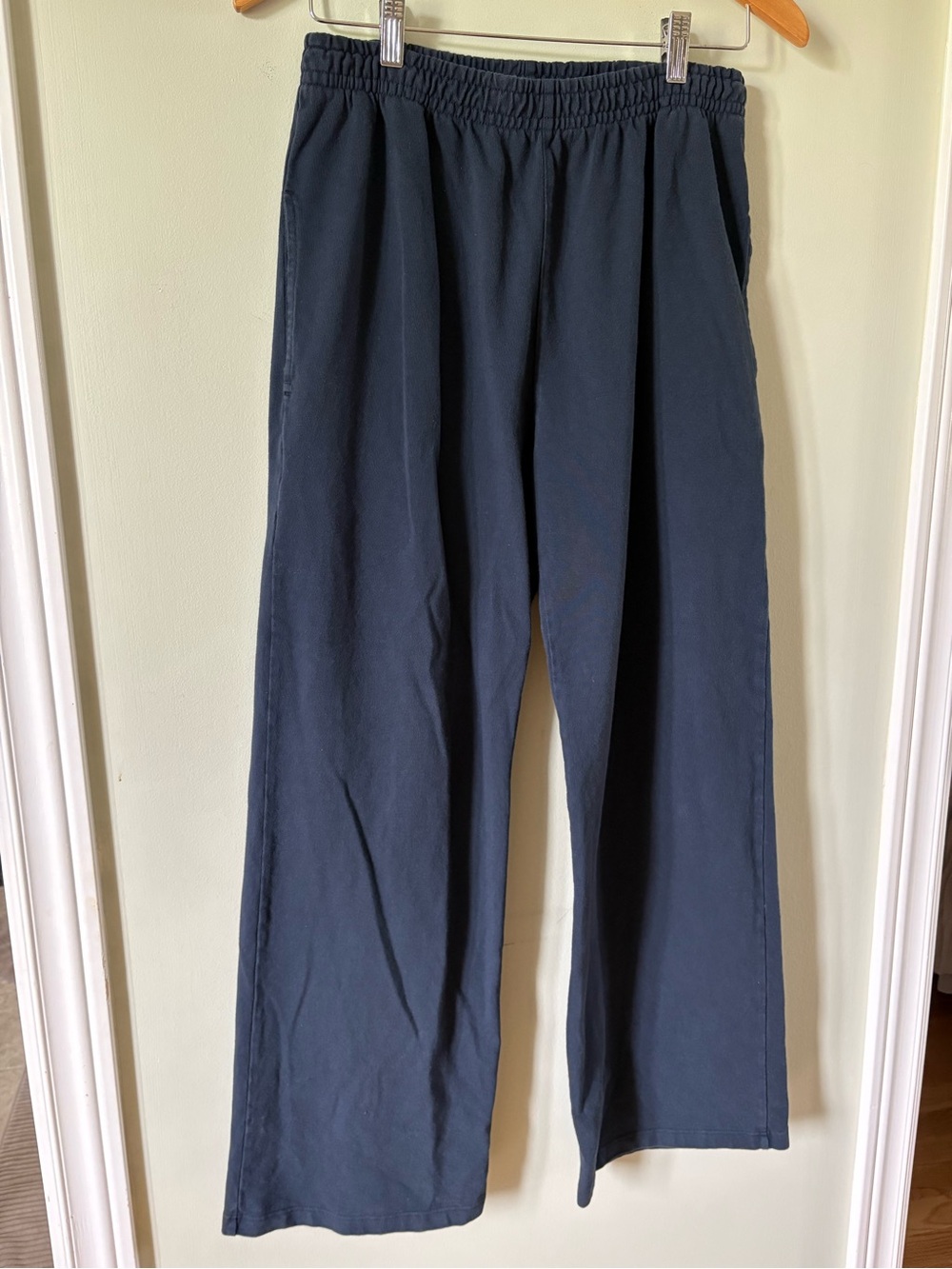 NWOT Brandy Melville Women’s Navy Blue 100% Cotton  Pants